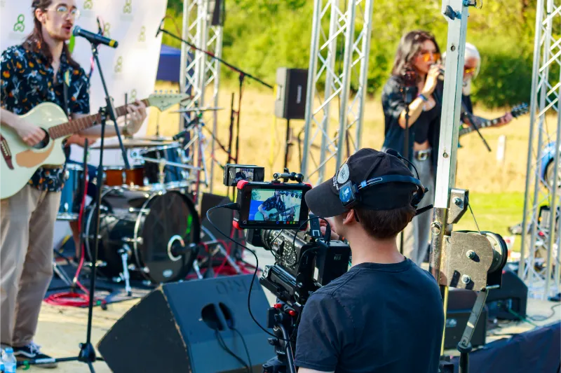 Multi-Camera Setup Greenaway Festival